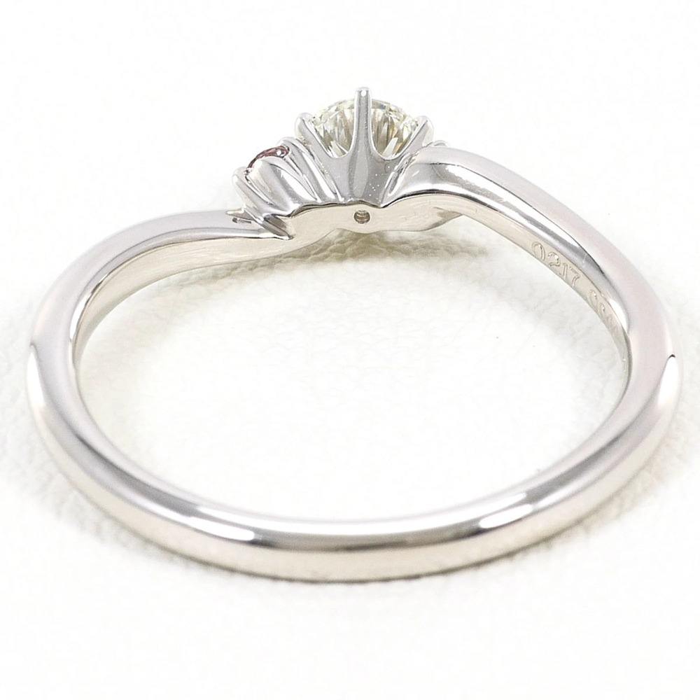 VINTAGE Silver Diamond Ring - Picture 4 of 8